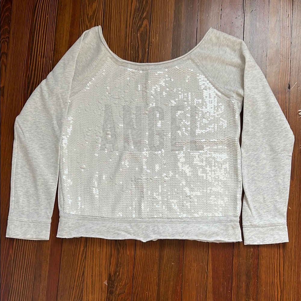 Victoria’s Secret Sequin Angel Sweatshirt